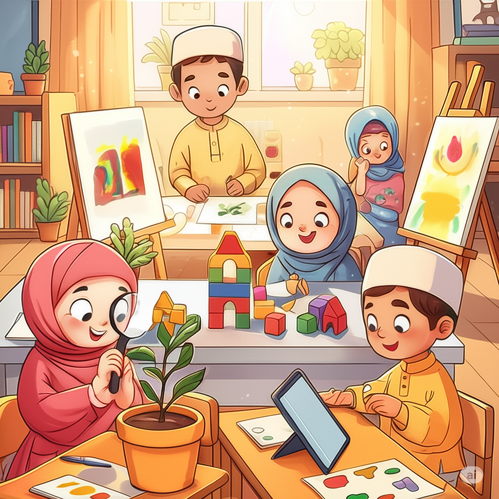 Sinergi STEAM, Pembelajaran Mendalam, dan Nilai Agama Moral: Fondasi Emas PAUD di Era Digital