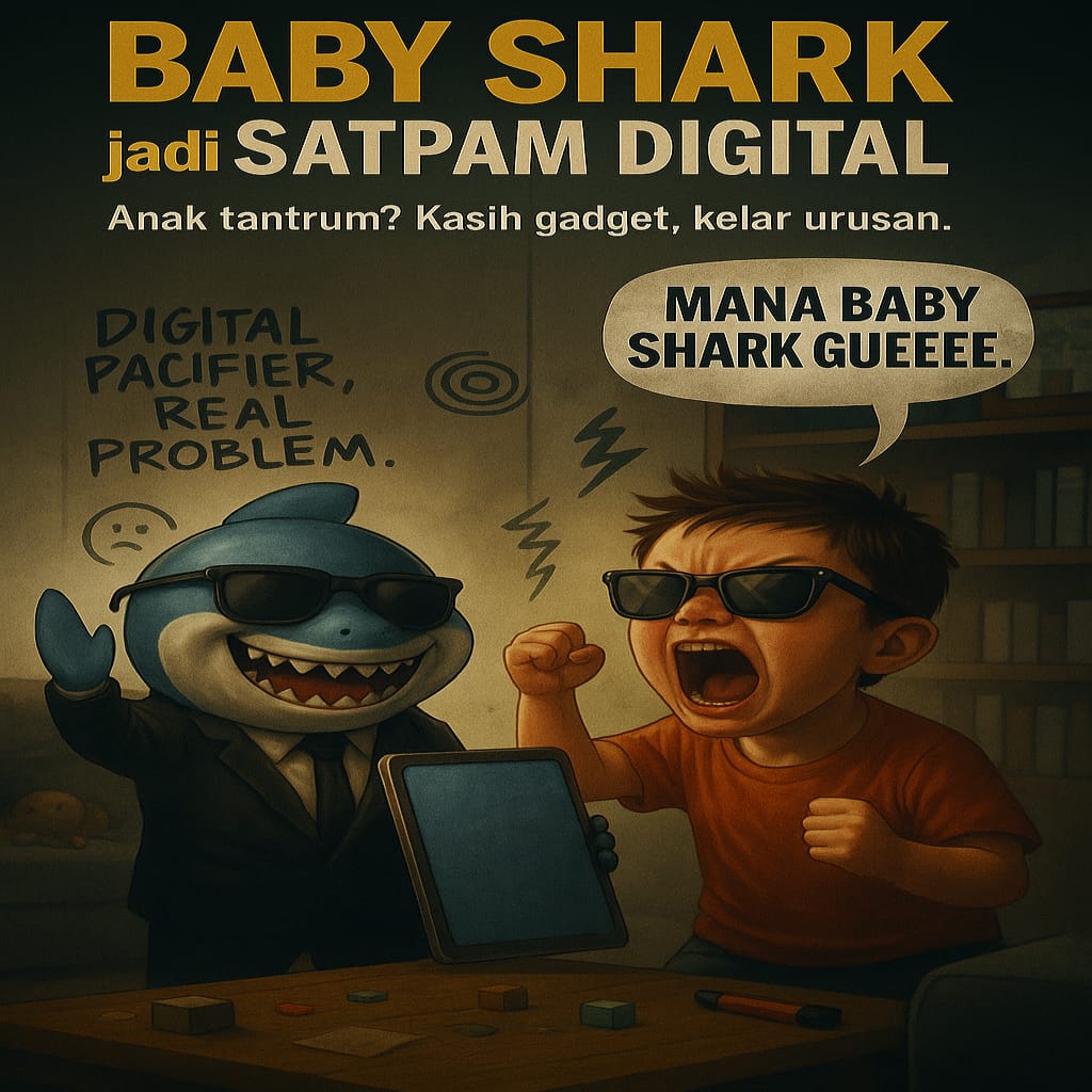 Baby Shark: Solusi atau Masalah Baru untuk Anak Tantrum Candu Gadget?