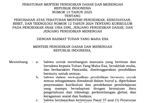 Menyongsong Kurikulum PAUD 2025 : Peran Strategis Perguruan Tinggi dan Asosiasi PIAUD dalam Pendidikan Anak Usia Dini