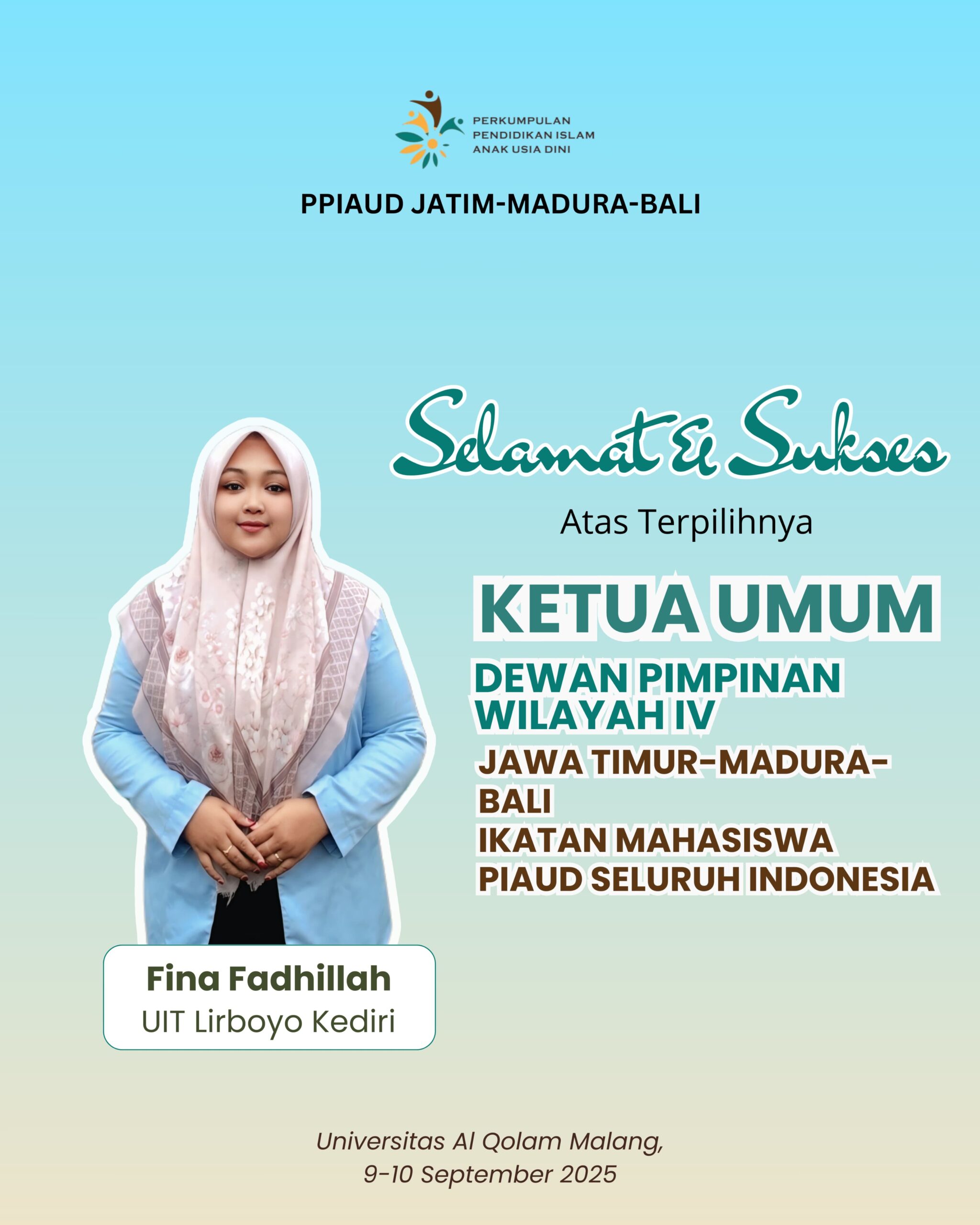 Musywil IKMAPISI Jatim Madura Bali 2025 Kukuhkan Fina Fadhillah sebagai Ketua Umum, Wujudkan Organisasi yang Progresif dan Responsif