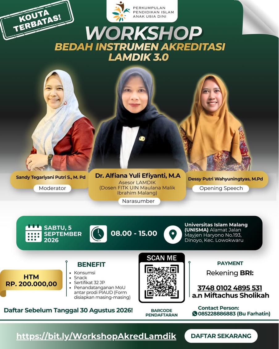 Persiapkan Akreditasi Unggul, Prodi PIAUD se-Jatim dan Bali Bedah Instrumen LAMDIK 3.0 dan MoU Antar-Kampus